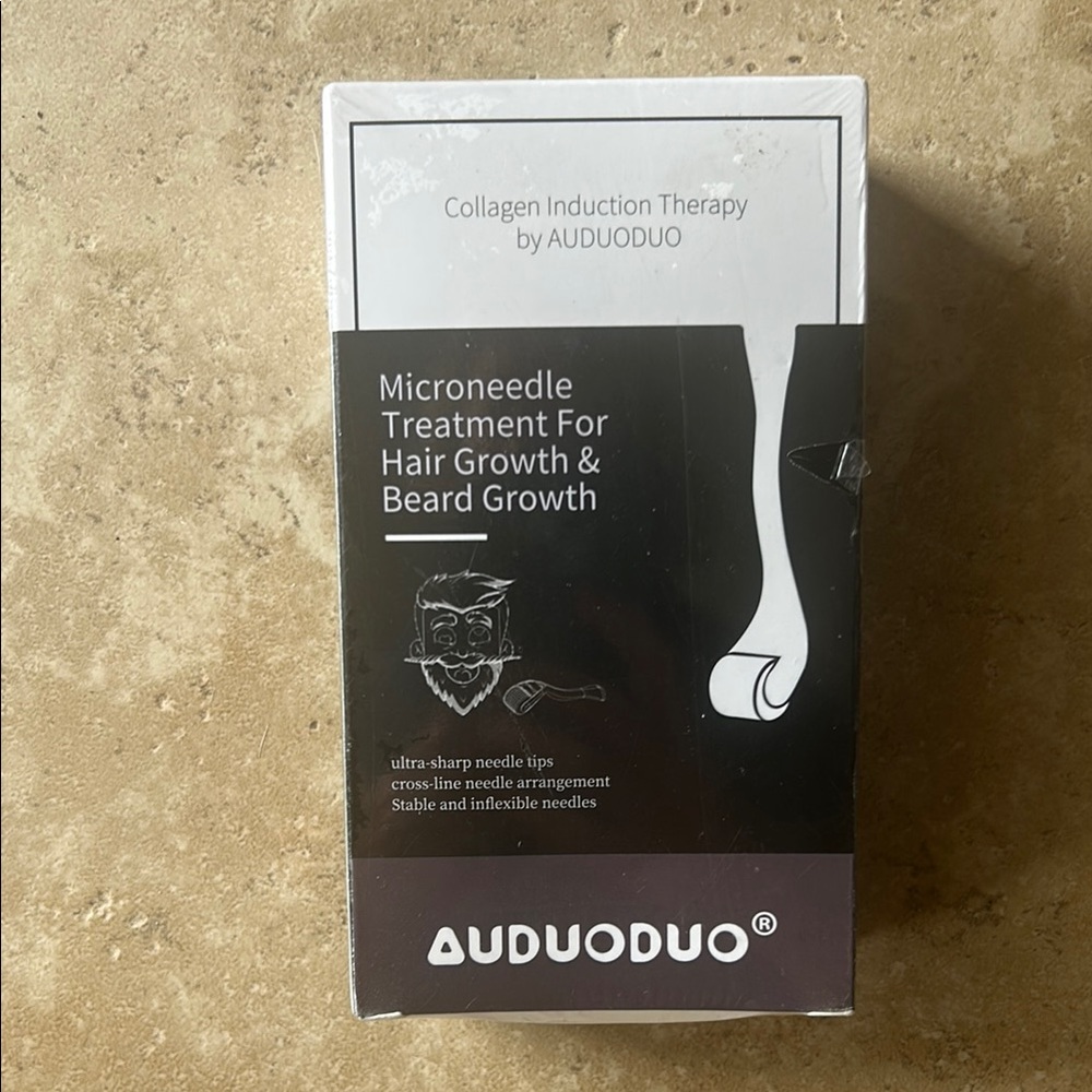 Black and White Therapeutic Product Box